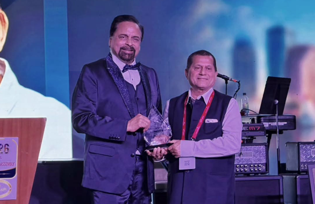 AAPI Award for transformational social work & Indo-US partnership